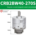 Blade Type Swing Rotary Cylinder CRB1BW50-90S Degree CRB2BW15/20/30/90S/180S/270S