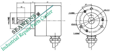 HMA-6G10-30F600BM photoelectric encoder quality assurance one year