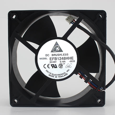 EFB1248HHE 120*120*38 DC48V 0.18A for Delta Inverter industrial control fan