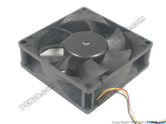 Emacro FBA08A48H Server Square Fan DC 48V 0.09A 80x80x25mm 3-wire