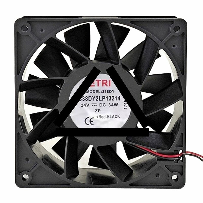 ETRI 338DY2LP13214 DC 24V 34W 12038 Axial Cooling Fan