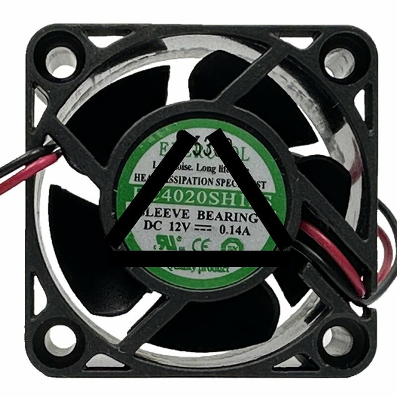 EVERCOOL EC4020SH12S DC 12V 0.14A 4020 Sleeve Bearing Axial Cooling Fan