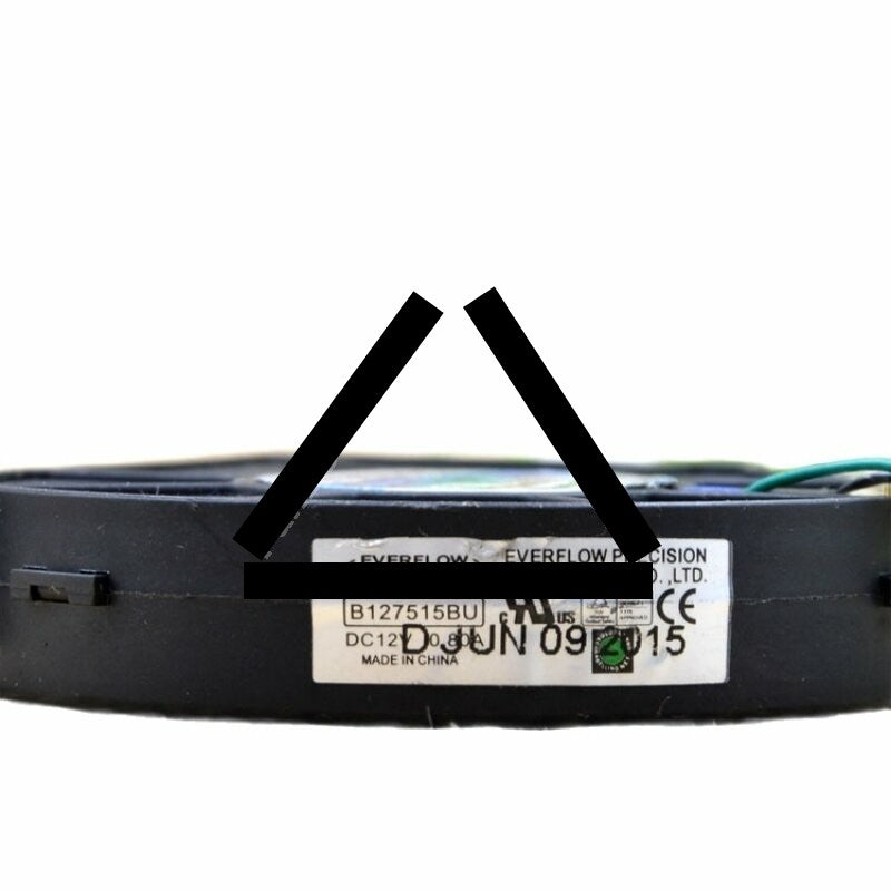 EVERFLOW B127515BU DC 12V 0.80A 2 Wires / 3 Wires / 4 Wires Blower Cooling Fan