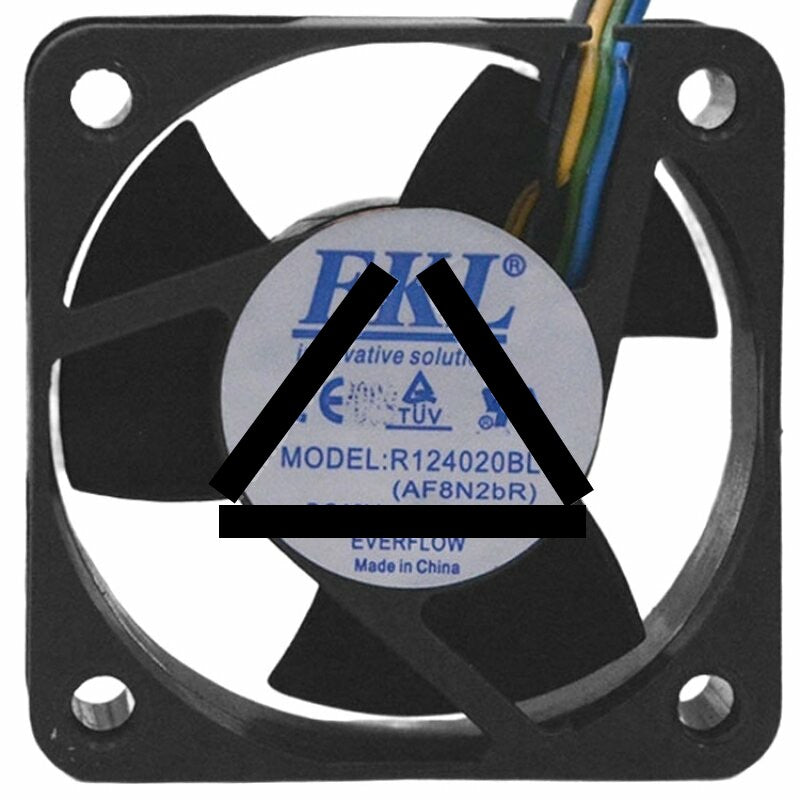 EVERFLOW EKL R124020BL DC 12V 0.13A 2 / 3 / 4 Wires Axial Cooling Fan