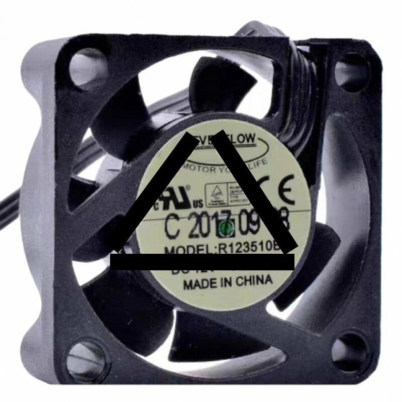 EVERFLOW R123510BH DC 12V 0.25AMP 3010 Axial Cooling Fan