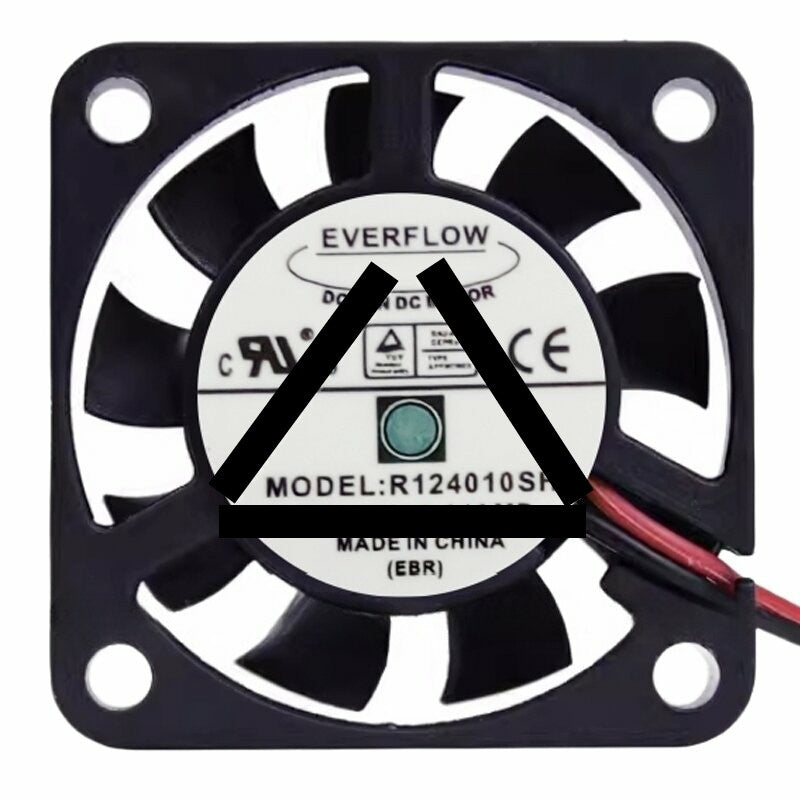 EVERFLOW R124010SH DC 12V 0.14AMP 4010 Axial Cooling Fan