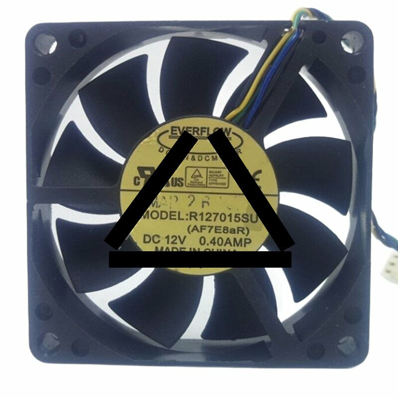 EVERFLOW R127015SU DC 12V 0.40AMP 7015 Axial Cooling Fan