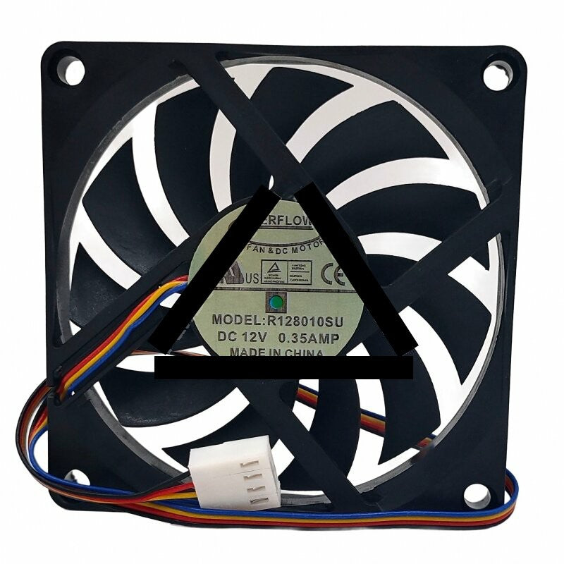 EVERFLOW R128010SU DC 12V 0.35AMP 8010 Axial Cooling Fan