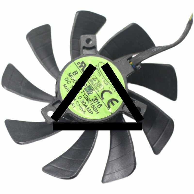 EVERFLOW T129215SH 12V 0.30AMP 4 Wires Axial Cooling Fan