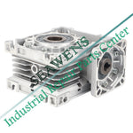 Servo Motor NMRV063 075 090 Gearbox Worm Gear Reducer Ratio 5 ：1/100: 1 Input Shaft 19/22/24mm Input Holes 25/28/35/38mm