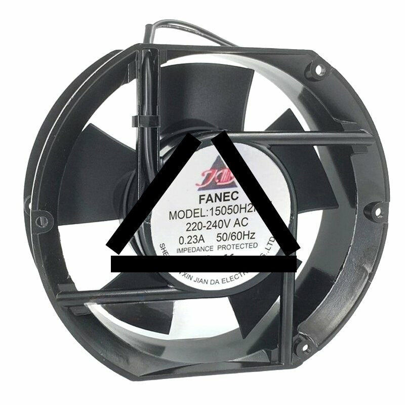 FANEC 15050H2HBL AC 220-240V 0.23A 17251 Impedance Protected Axial Cooling Fan