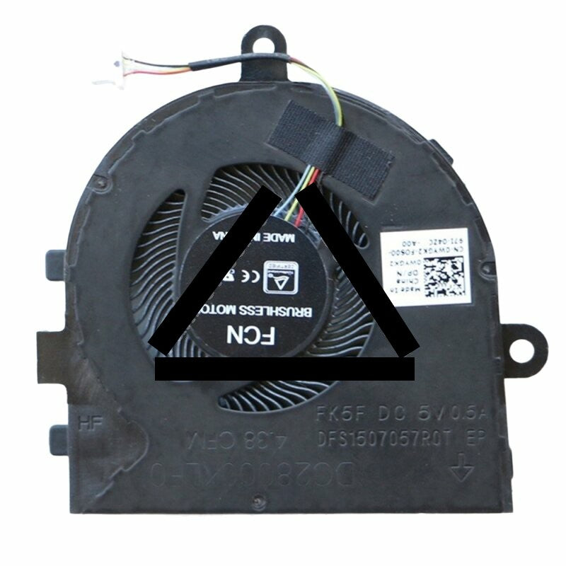 FCN DFS1507057R0T FK5F DC 5V 0.5A Brushless Laptop Cooling Fan