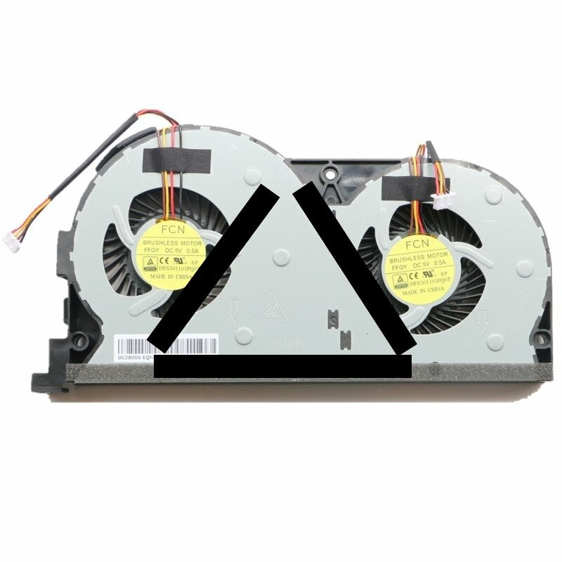FCN DFS501105PQ0T FFGY DC 5V 0.5A Brushless Laptop Cooling Fan