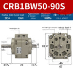 Blade Type Swing Rotary Cylinder CRB1BW50-90S Degree CRB2BW15/20/30/90S/180S/270S