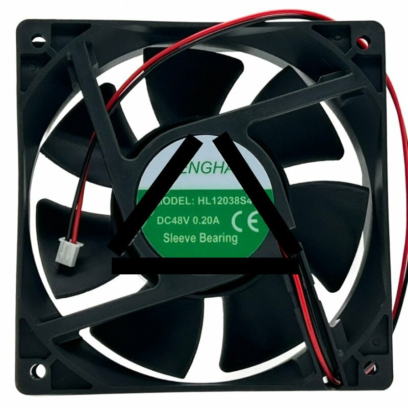 FENGHAO HL12038S48H DC 48V 0.20A Sleeve Bearing Axial Cooling Fan