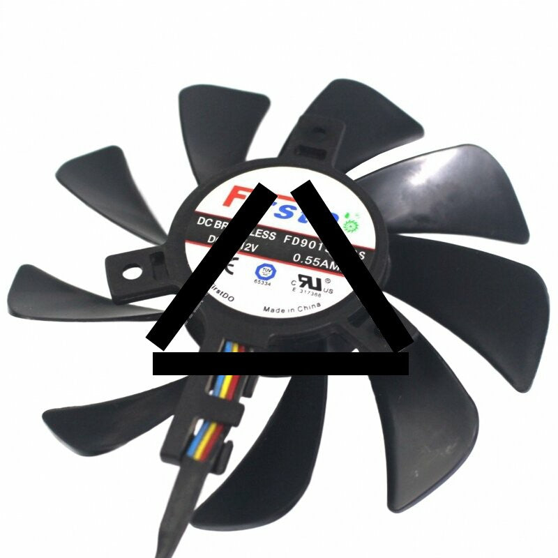 Firstd FD9015U12S 12V 0.55AMP DC Brushless Axial Cooling Fan