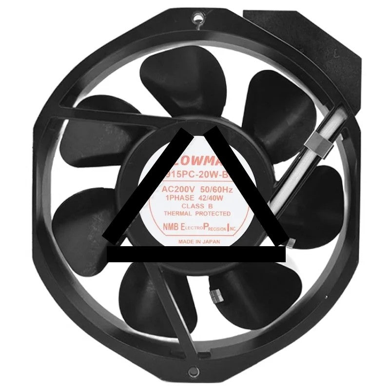 FLOWMAX 5915PC-20W-B30 200V 42/40W Thermally Protected 1 PHASE Cooling Fan