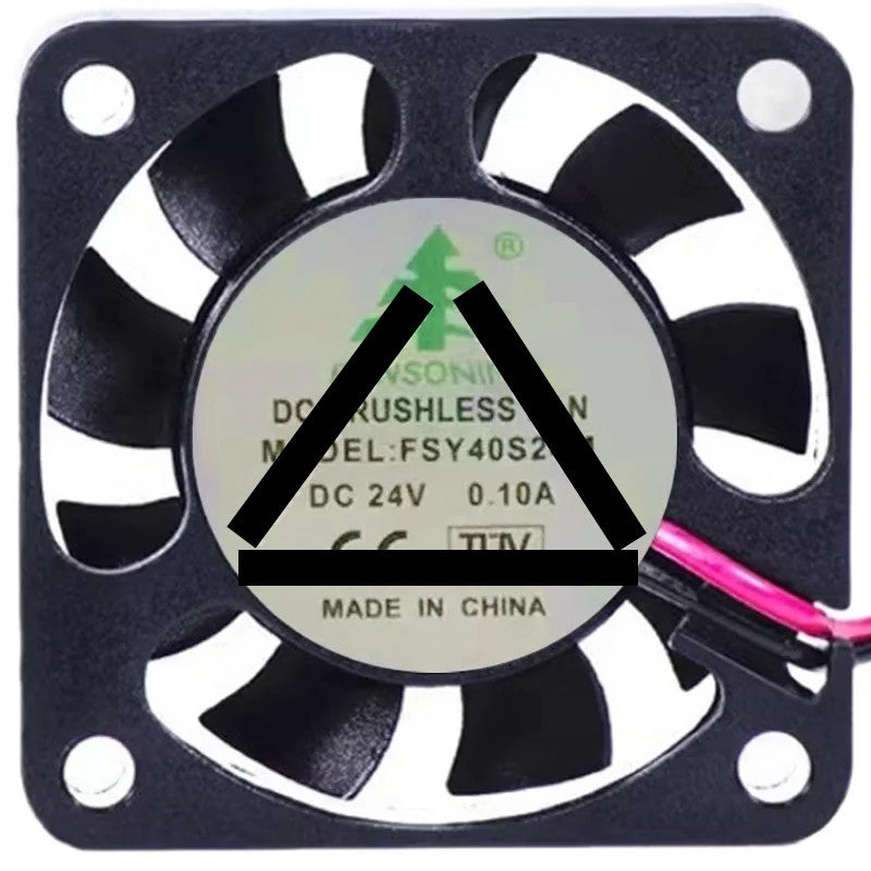 FONSONING FSY40S24M 24V 0.10A 2 Wires Axial Cooling Fan