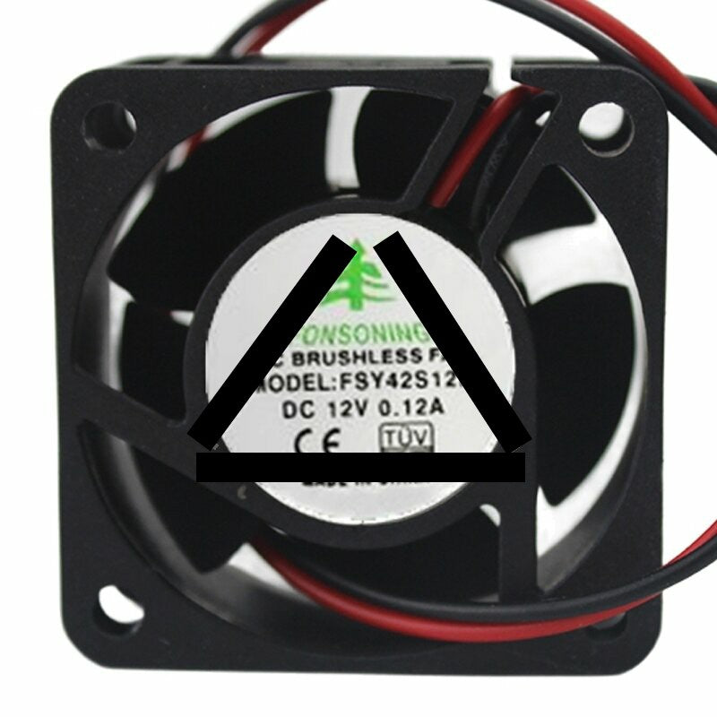 FONSONING FSY42S12M DC 12V 0.12A 4020 Brushless Axial Cooling Fan