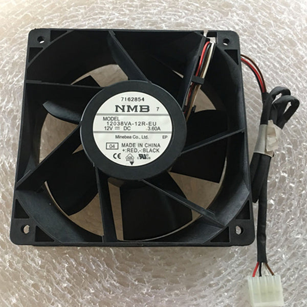For NMB 12038VA-12R-EU 12V 3.60A 120*120*38mm Inverter cooling fan