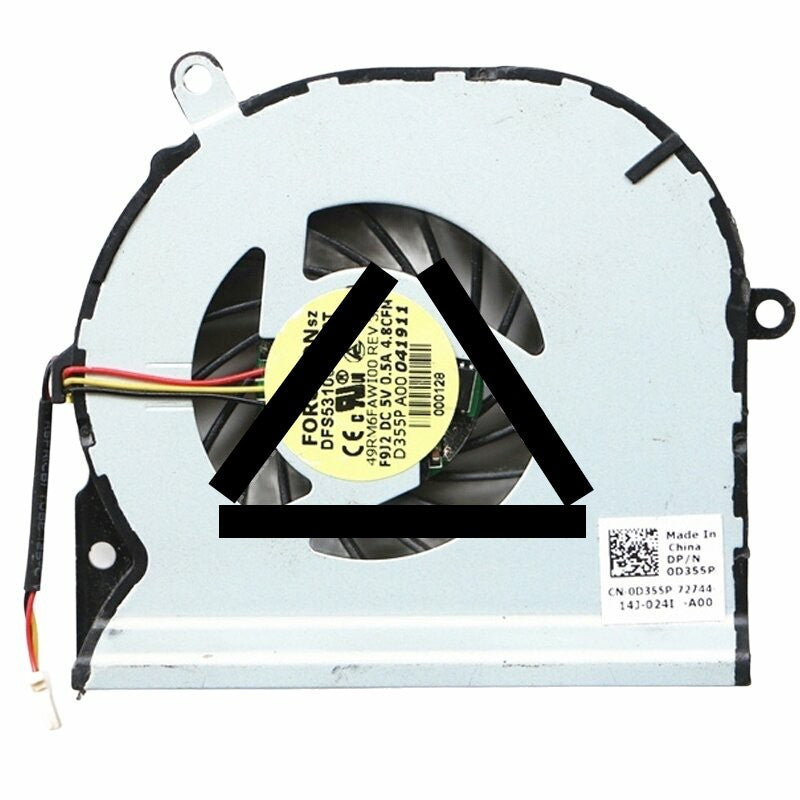 FORCECON DFS531005MC0T F9J2 DC 5V 0.5A Brushless Laptop Cooling Fan
