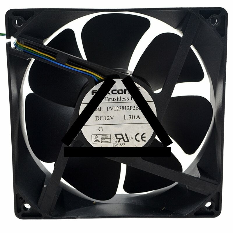 Foxconn PV123812P2BF DC 12V 1.30A 12038 Axial Brushless Cooling Fan