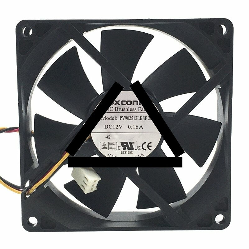 Foxconn PV902512LBSF DC 12V 0.16A 9025 Axial Brushless Cooling Fan