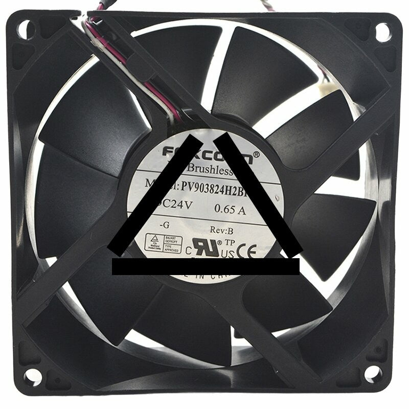 Foxconn PV903824H2BF 0D DC 24V 0.65A 9038 Axial Brushless Cooling Fan