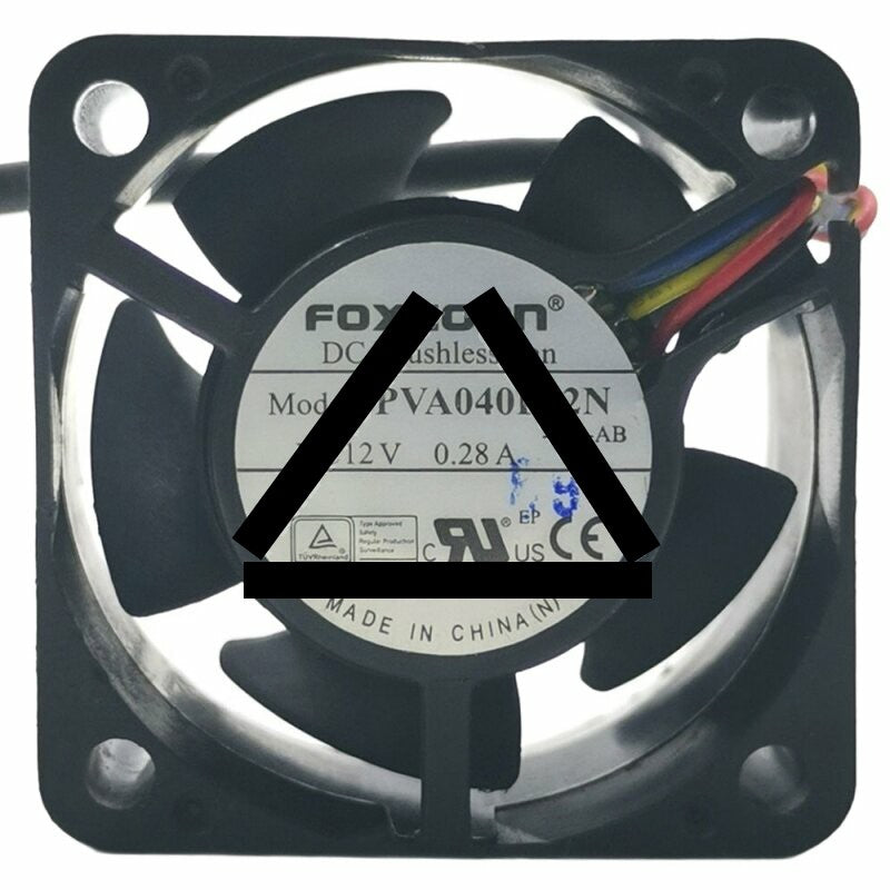 Foxconn PVA040F12N DC 12V 0.28A 4020 Brushless PWM Axial Cooling Fan