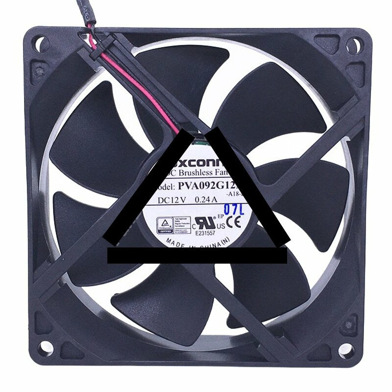 Foxconn PVA092G12M DC 12V 0.24A 9025 Axial Brushless Cooling Fan