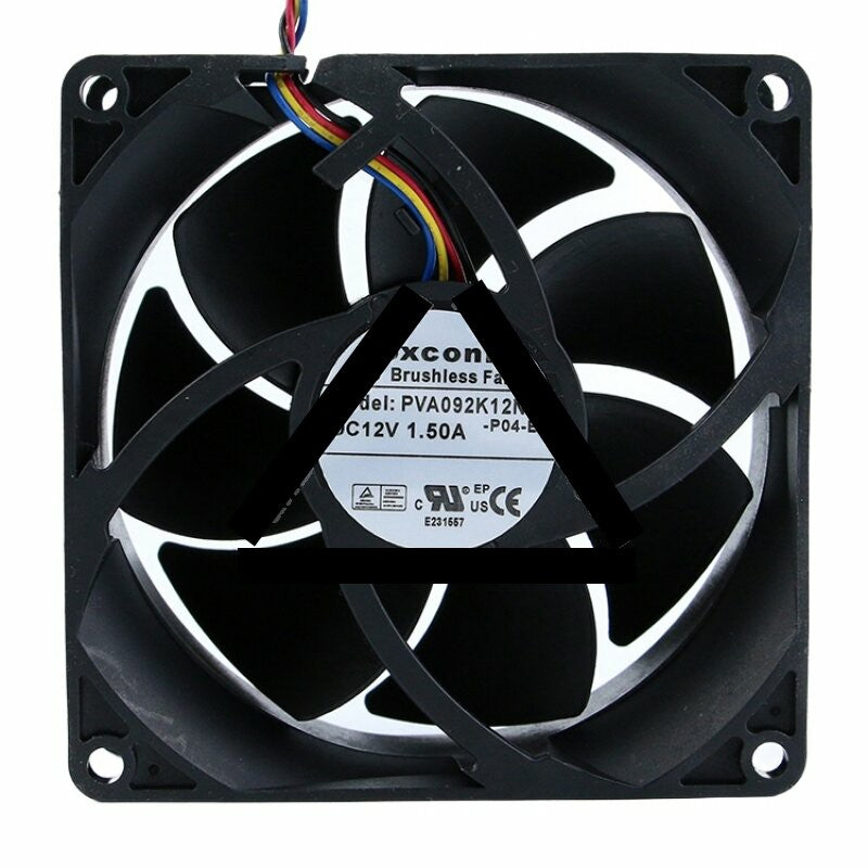 Foxconn PVA092K12N DC 12V 1.50A 9038 Axial Brushless Cooling Fan