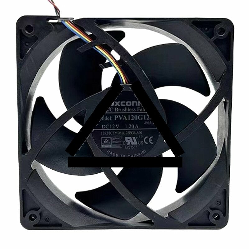 Foxconn PVA120G12V DC 12V 1.20A 12025 Brushless Axial Cooling Fan