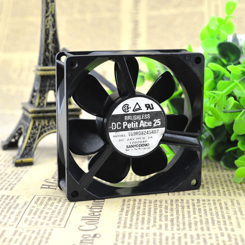 Free Delivery. 109 r0824s407 8025 24 v 0.1 A 8 cm inverter fan Quiet a cooling fan