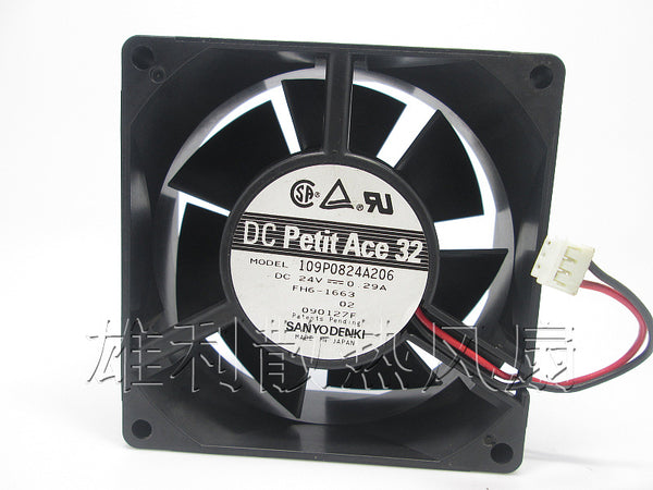 Free Delivery.109P0824A206 8CM 8032 24V 0.29A inverter cooling fan