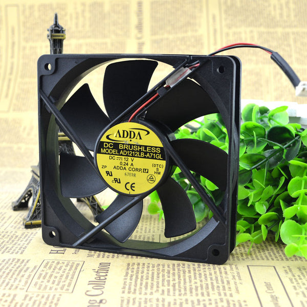 Free Delivery. 12 cm12 cm chassis power supply 12 v 0.24 A AD1212LB &amp;#8211; A71GL quiet fan