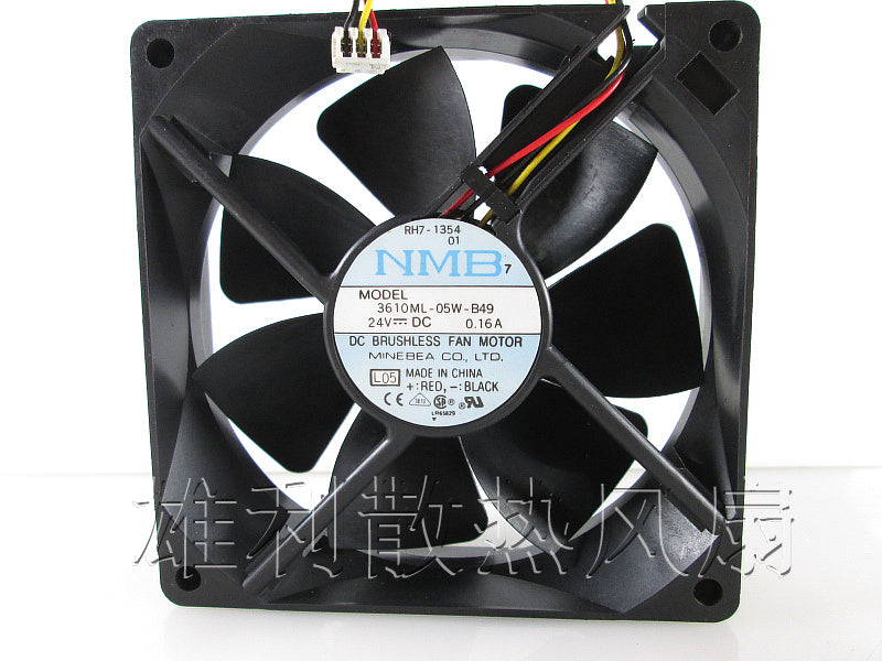 NMB 3610ML-05W-B49 DC24V 0.16A inverter fan