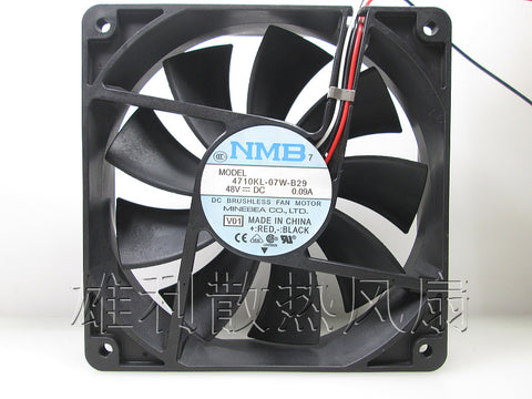 Free Delivery.4710KL-07W-B29 48V 0.09A 120 * 120 * 25MM original cooling fan
