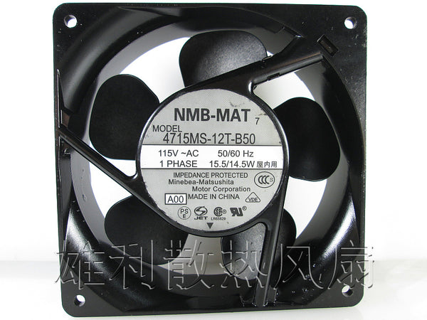 Free Delivery.4715MS-12T-B50 12038 12CM 115V 15.5 / 14.5W fan