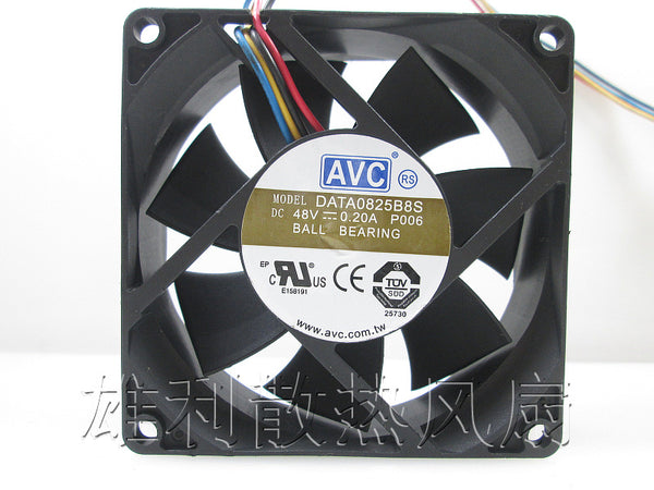 Free Delivery.8025 8CM 48V 0.20A DATA0825B8S P006 Four-line ZTE special fan
