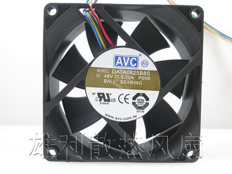 Free Delivery.8025 8CM 48V 0.20A DATA0825B8S P006 Four-line ZTE special fan
