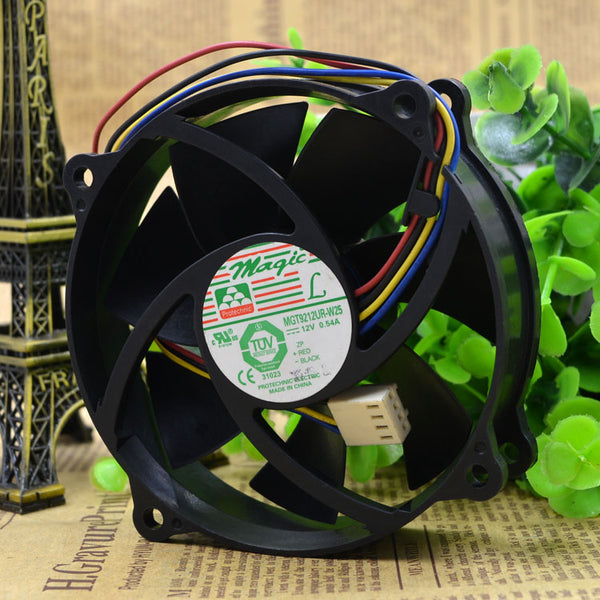 Free Delivery. 9025 MGT9212UR &amp;#8211; W25 12 v 0.54 A four-wire cooling fan is 9 cm