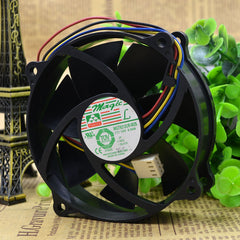 Free Delivery. 9025 MGT9212UR &amp;#8211; W25 12 v 0.54 A four-wire cooling fan is 9 cm