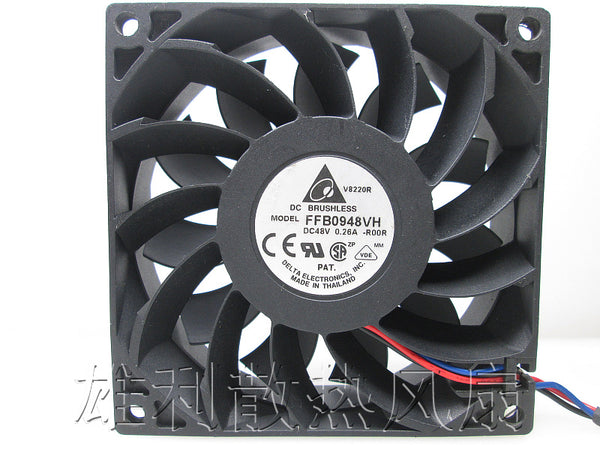 Free Delivery.9225 48V 0.26A High Volume Fan FFB0948VH-R00 3-Wire Alarm Fan