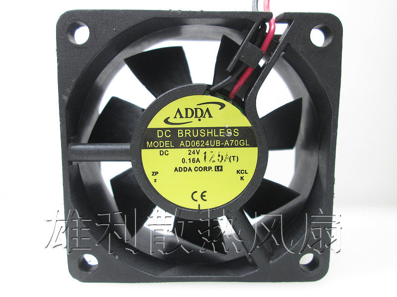 Free Delivery.AD0624UB-A70GL 6025 24V 0.16A 6CM inverter cooling fan