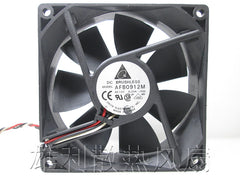 Free Delivery.AFB0912M 9025 12V 0.2A three-wire speed chassis power supply cooling fan