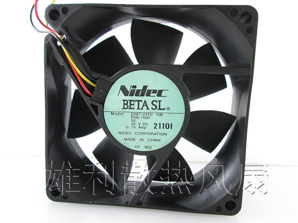 Free Delivery.D08T-24TU 10B 24V 0.13A 8CM 8025 Copier inverter cooling fan