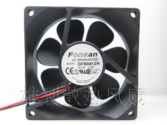 Free delivery.DFB0812H 12V 0.18A 8025 8CM double ball power supply cooling fan
