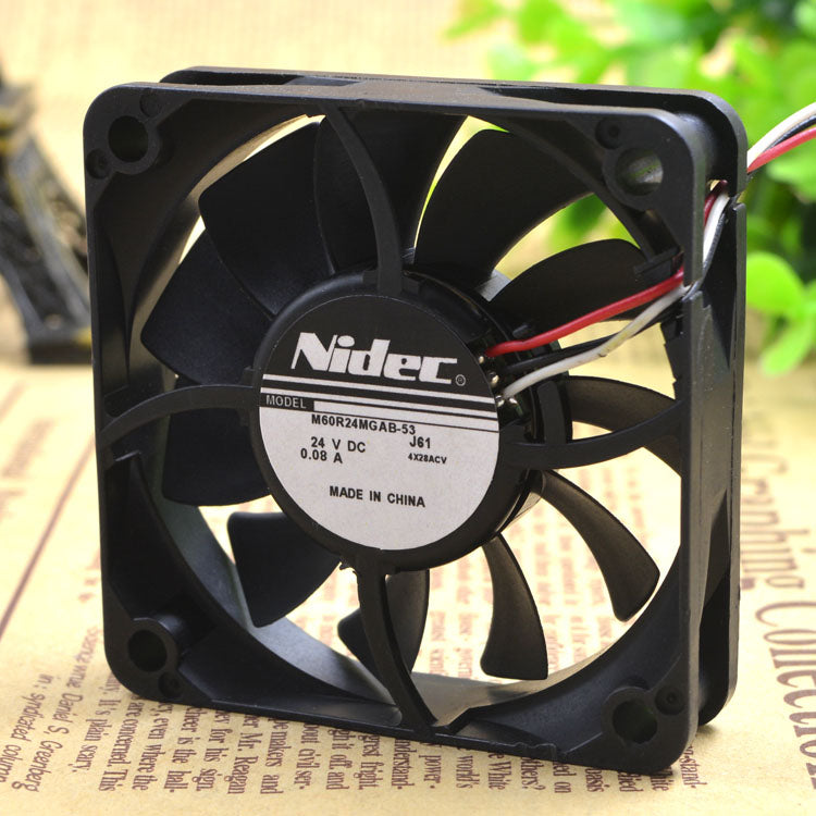 Free Delivery.M60R24MGAB &amp;#8211; 53 j56 24 v 0.08 A 60 * 60 * 15 3 line printer power supply fan