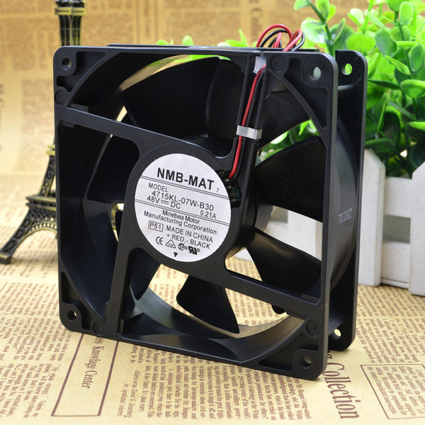 Free Delivery. - MAT7 12 cm 4715 kl 12038-07 w - B30 48 v 0.21 A inverter dc fan