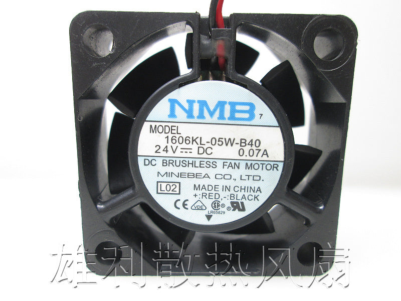 NMB 1606KL-05W-B40 4015 DC24V 0.07A Inverter cooling fan